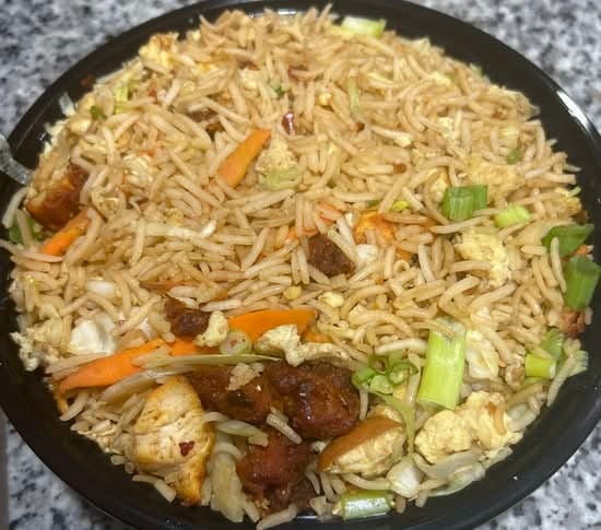 Chicken Schezwan Fried Rice.