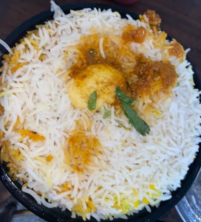 Egg Biryani FM.