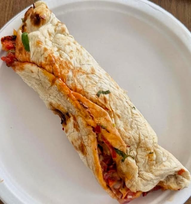 Chicken Tikka Wrap.
