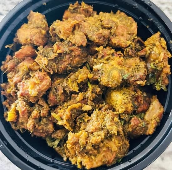 Curryleaf Chicken.