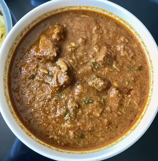 Goat Kheema Curry.