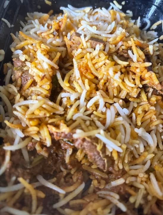 Gongura Goat Biryani FP.
