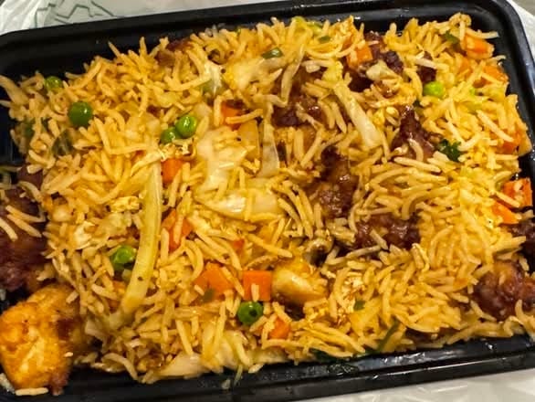 Chicken Schezwan Fried Rice.