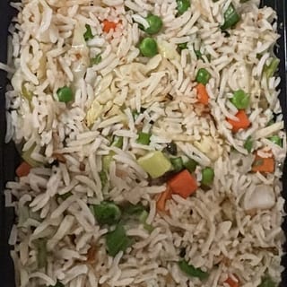 Burnt Garlic Veg Fried Rice
